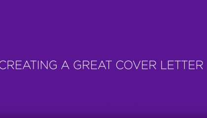 Building a Great Cover Letter