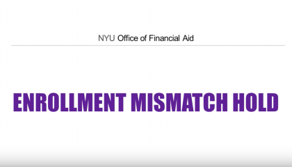 How to Fix the Enrollment Mismatch Hold
