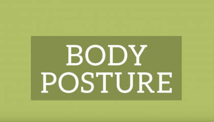 Interviewing Posture Basics