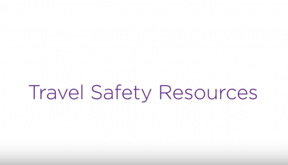 Travel Safety Resources
