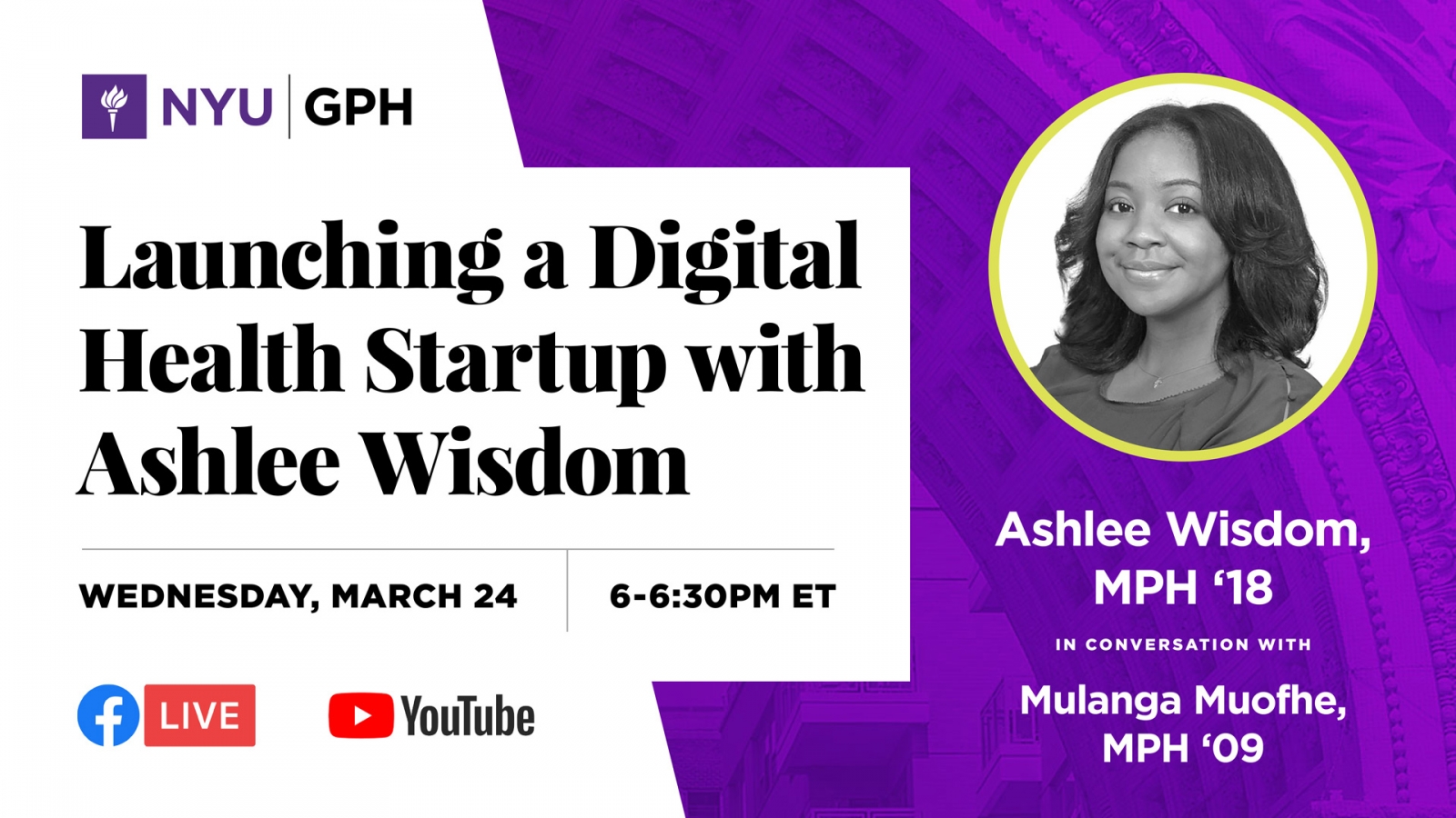 Launching a Digital Health Startup with Ashlee Wisdom, MPH ‘18