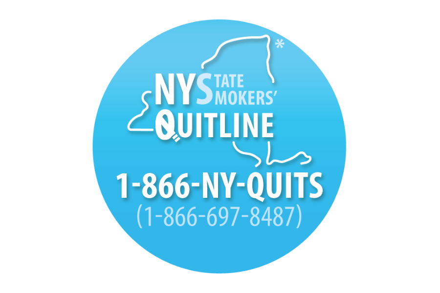 New York State Smokers' Quitline Logo