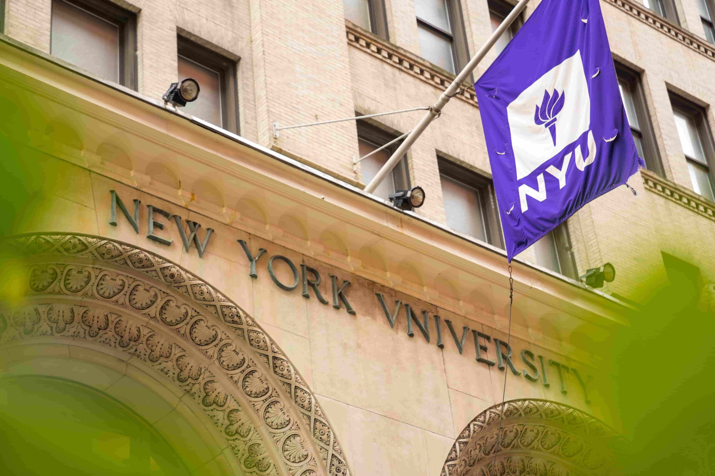 NYU flag