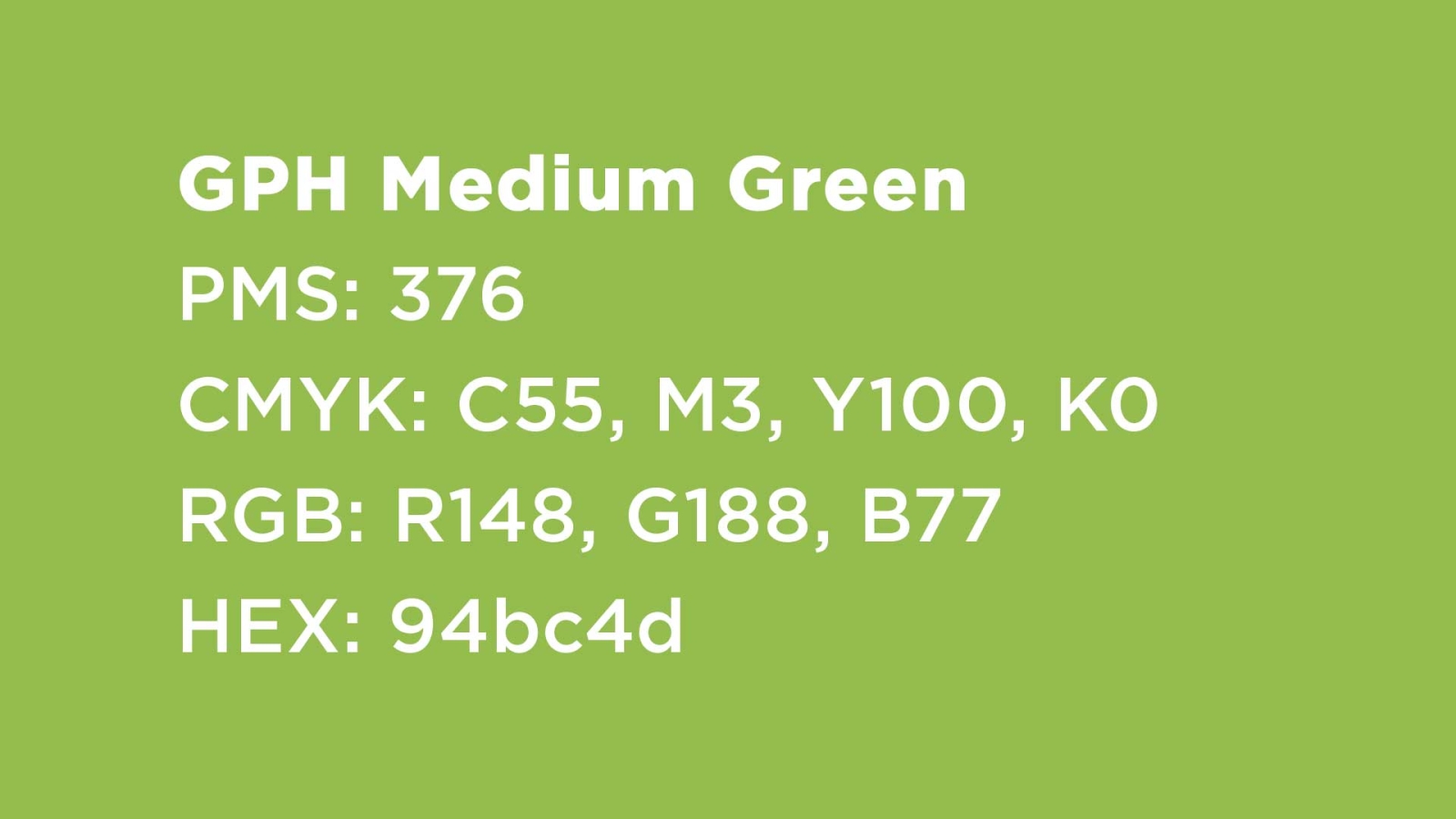 GPH Medium Green