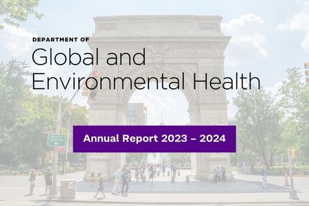 Department of Global & Environmental Health Annual Report 2023 – 2024