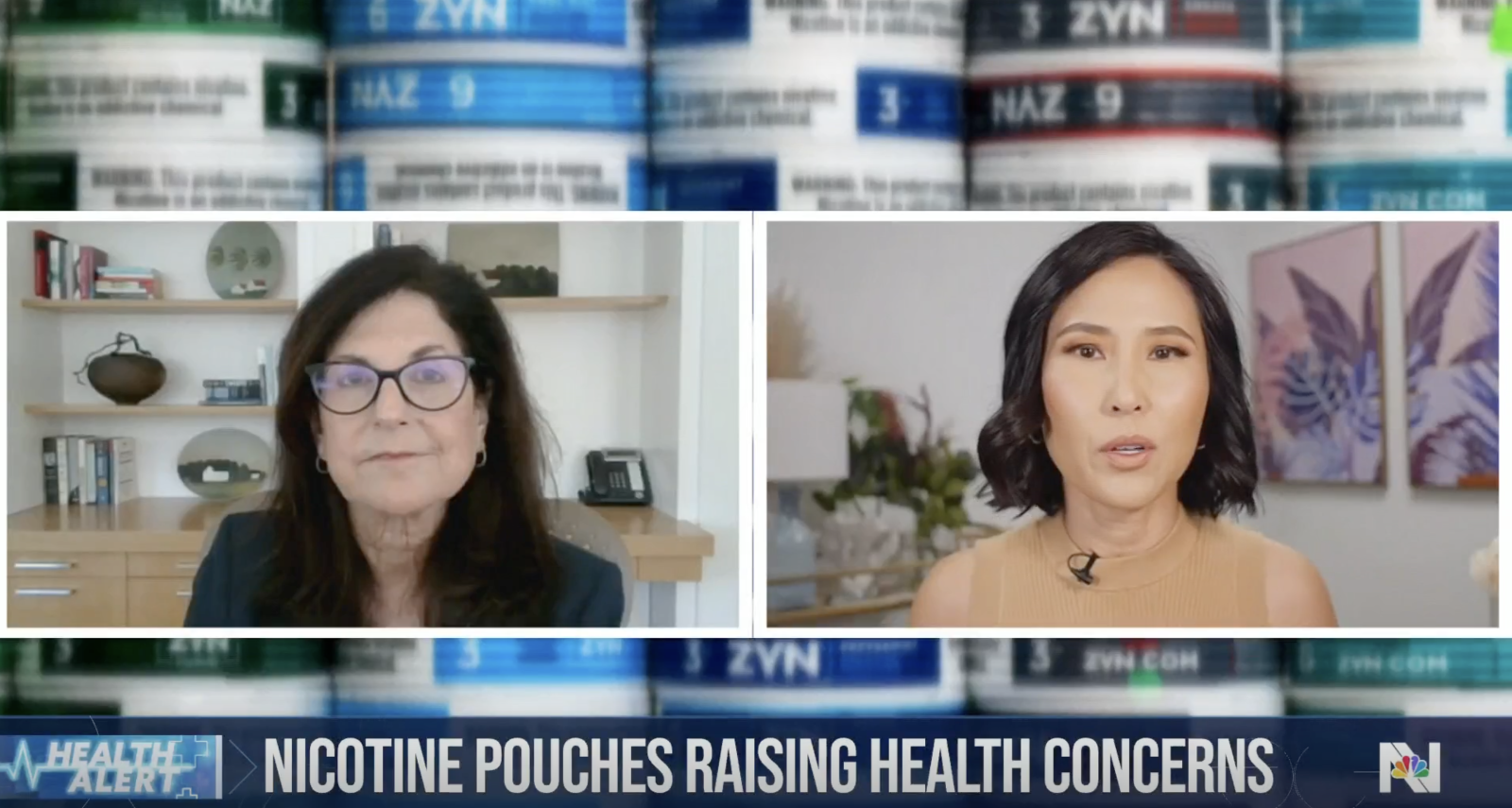 NYC Treats Tobacco Director Dr. Donna Shelley made an appearance on NBC Nightly News to discuss the potential health effects of Zyn and other tobacco-free nicotine patches.