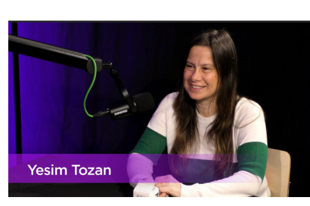 Yesim Tozan in recording studio