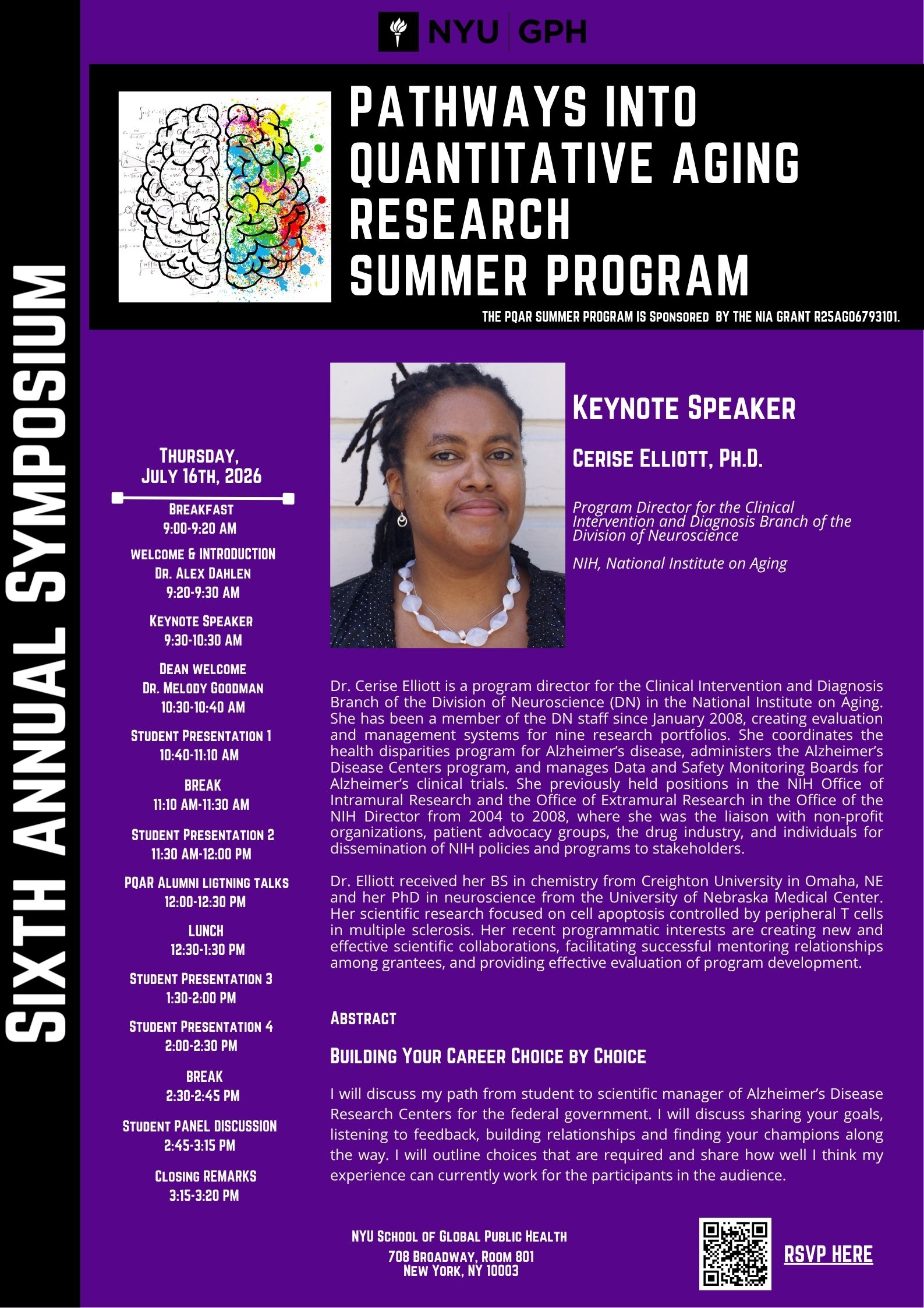 NYU GPH PQAR Sixth Annual Symposium 