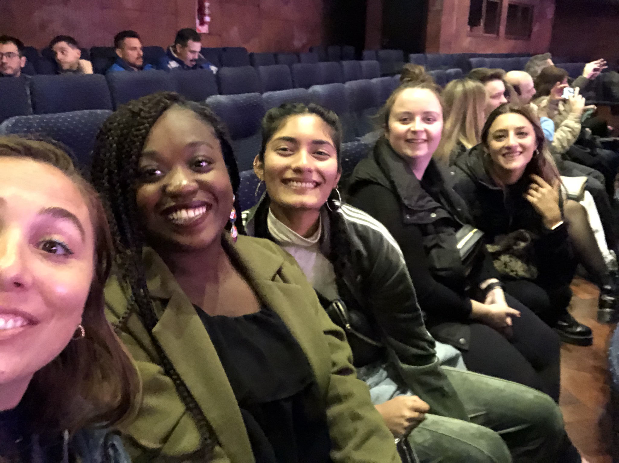 C-C MPH students attending a play in Spanish