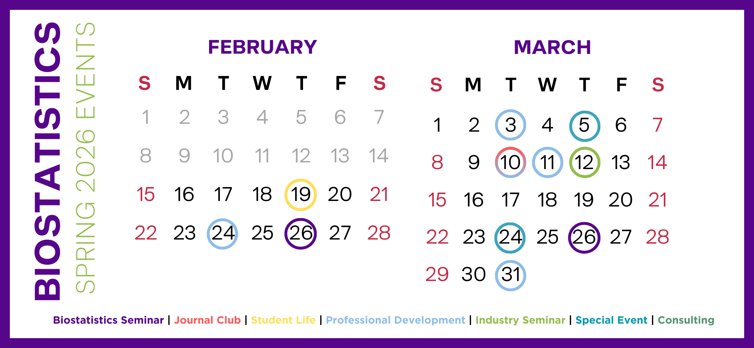 Feb 16th Week Events