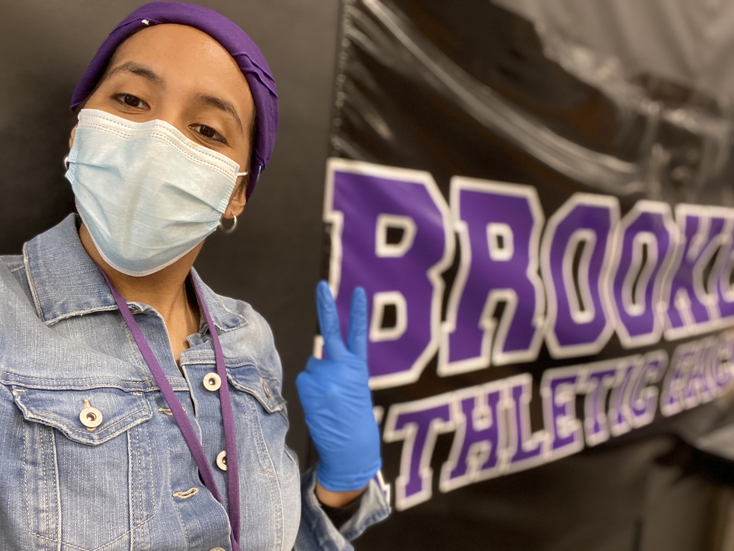 Pictured: Me working as a Public Health Ambassador for New York University.