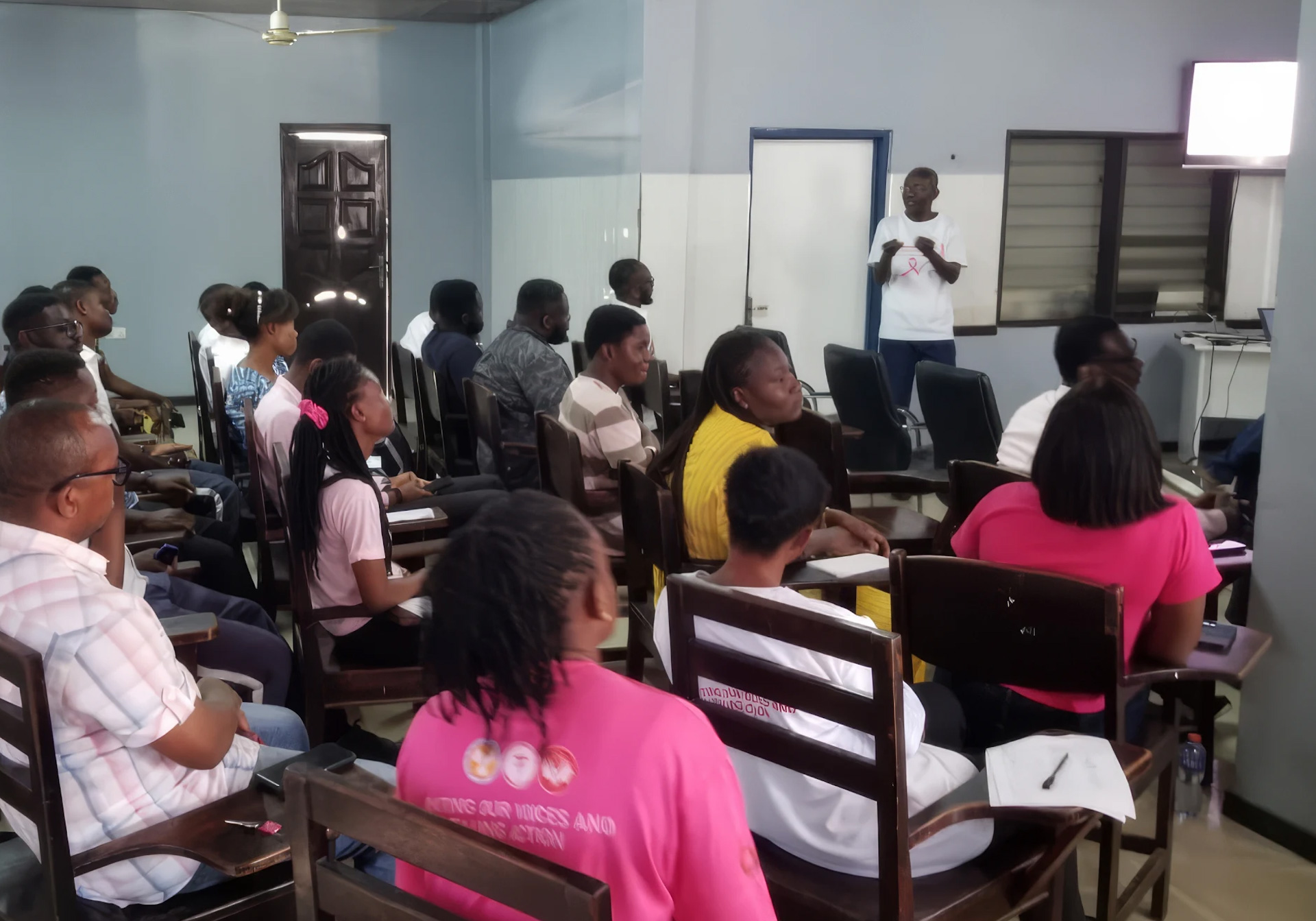 Adolf Kofi Awua Teaching