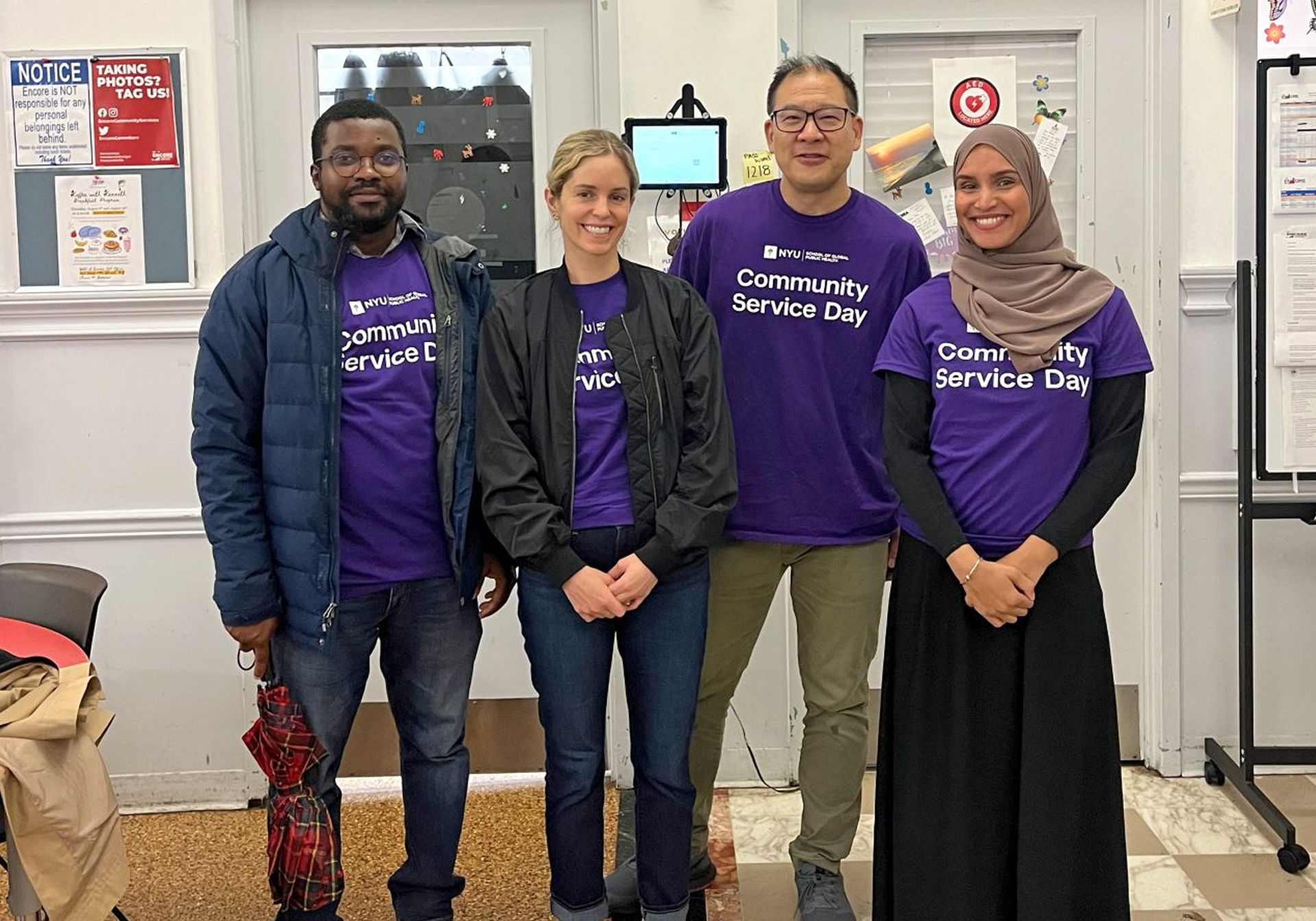 Volunteers at Encore Community Services