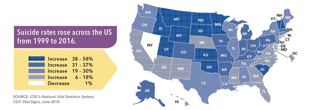 National Suicide rates