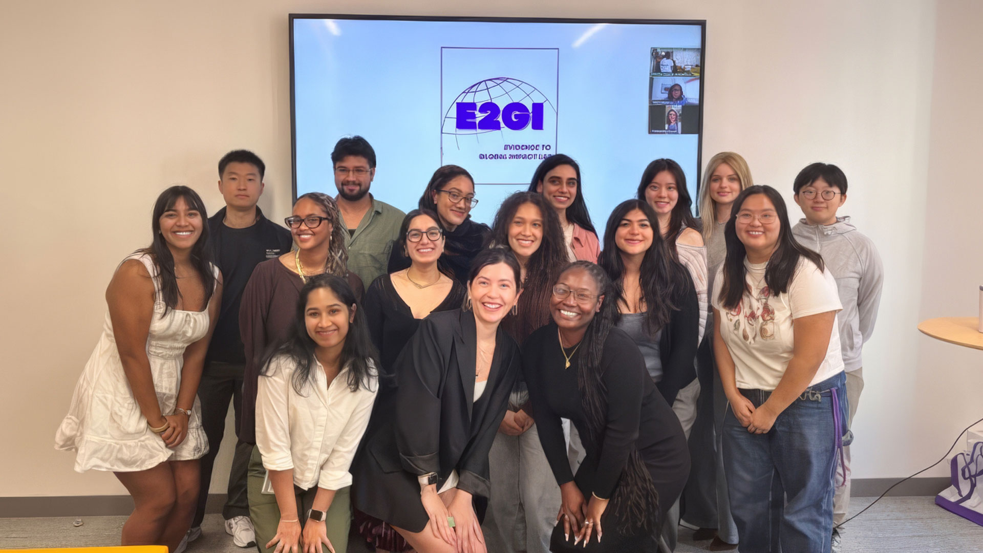  A group picture from the Evidence to Global Impact Lab