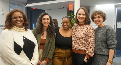 Dean Goodman with CASJPH researchers and staff.