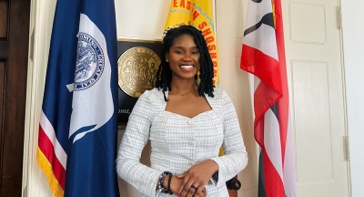 Master of Public Health student Toluwalase Akinluyi
