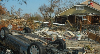 Mississippi in the wake of Hurricane Katrina.