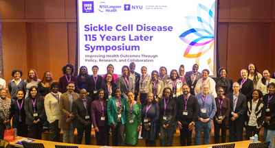Group photo from the Sickle Cell Disease Symposium