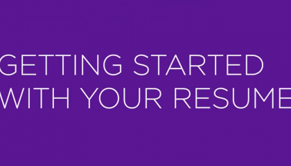 Beginner Resume Strategies