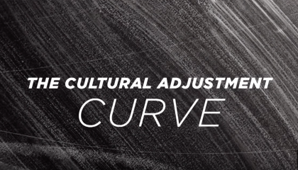 The Cultural Adjustment Curve