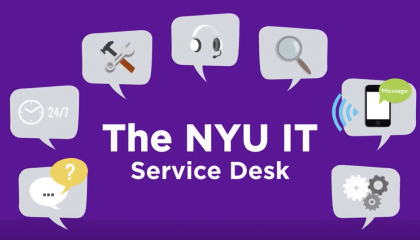 NYU IT Service Desk