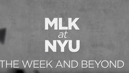 MLK at NYU