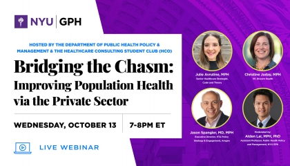 Bridging the Chasm: Improving Population Health via the Private Sector