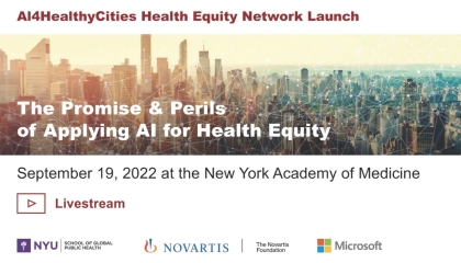 The Promise & Perils of Applying AI for Health Equity