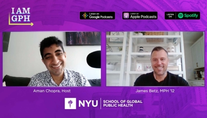 EP103 How to find your Public Health Path with James Betz, MPH ‘12