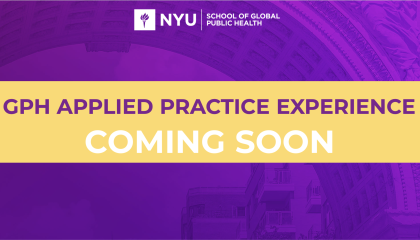 Introduction to the GPH Applied Practice Experience