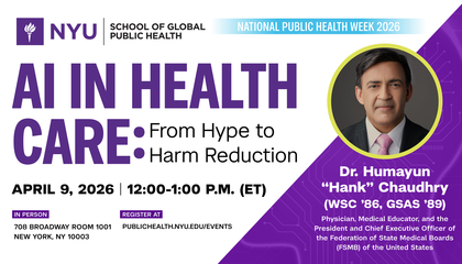 AI in Health Care: From Hype to Harm Reduction with Presented By Dr. Humayun "Hank" Chaudhry