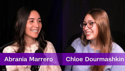 GPH faculty member Abrania Marrero and MPH student Chloe Dourmashkin