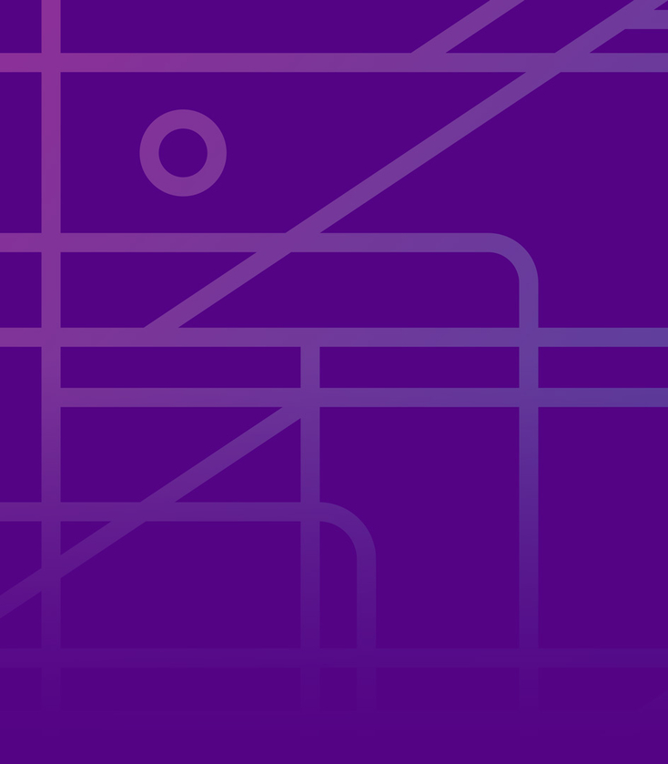 Violet street grid design
