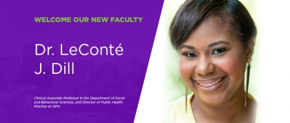 New Faculty: Dr. LeConté J. Dill | NYU School of Global Public Health