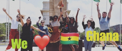 CCMPH students arrive in Ghana