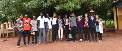 Team in Ghana