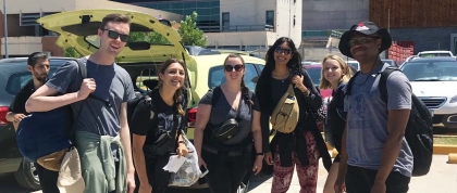 The cohort students are packed and ready to explore Argentina!