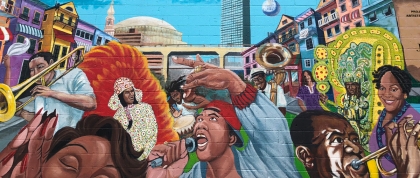 Mural in New Orleans, LA
