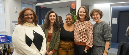 Dean Goodman with CASJPH researchers and staff.
